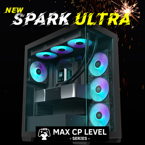 Spark Ultra - AMD X3D | Intel Ultra | DDR5 | RTX 40/50 | MAX CP Level Liquid Cooling RGB Gaming PC