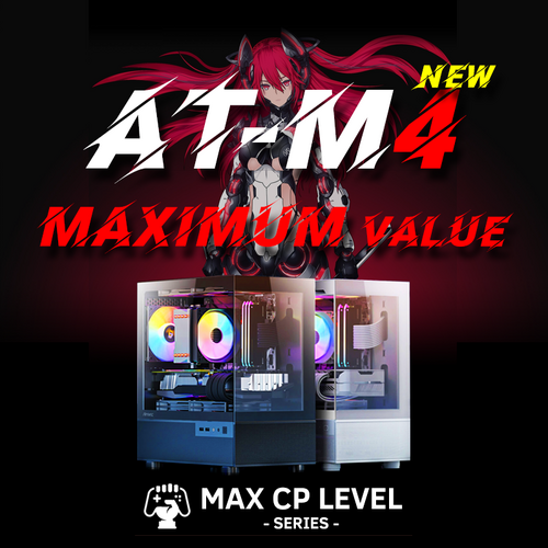 AT-M4 | AMD R5 5600GT | 16/32GB | RTX 30/40 | MAX VALUE RGB Gaming PC