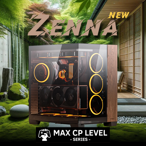 Zenna - AMD X3D | Intel Ultra | DDR5 | RTX 40/50 | MAX CP Level Liquid Cooling RGB Gaming PC