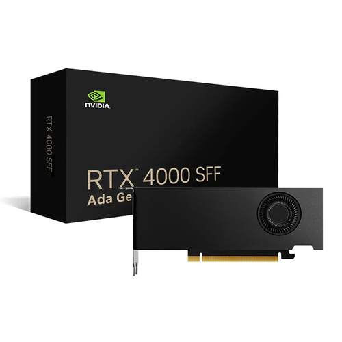 NVIDIA RTX 4000 Ada Generation SFF 20GB GDDR6 160-bit Design Simulation AI Acceleration Graphics Card
