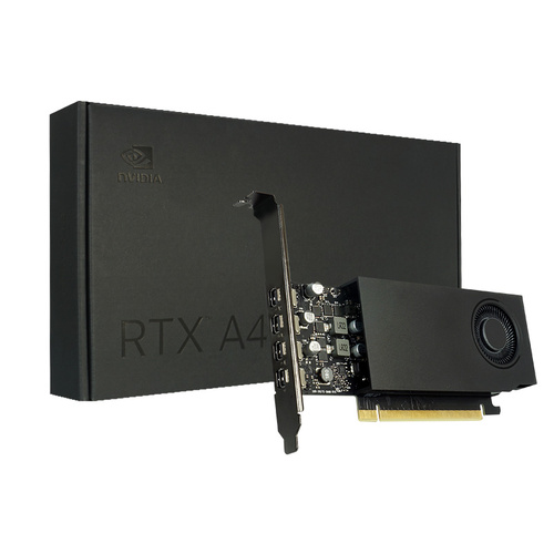 NVIDIA RTX A400 4GB GDDR6 64-bit Design Simulation AI Acceleration Graphics Card