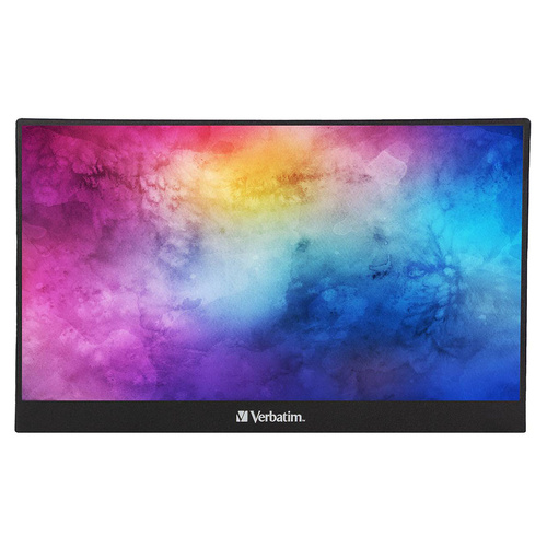 Verbatim PMT-14 14" Full HD HDMI USB-C AUX Portable Monitor