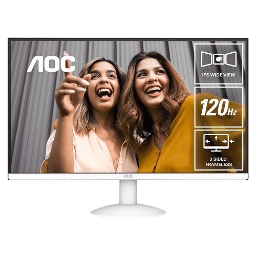 AOC 27B30H/BW 27" Full HD 120Hz 1ms Framless IPS Monitor White