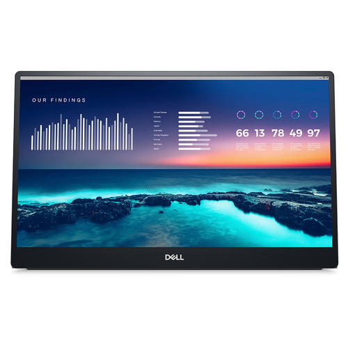 Dell P1424H 14" Full HD USB-C IPS Portable Business Monitor