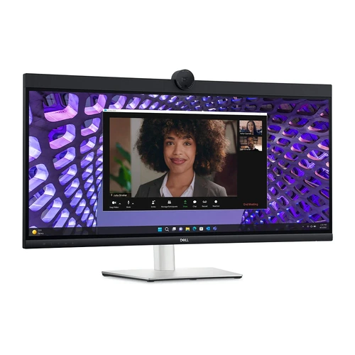 Dell P3424WEB 34" UWQHD USB-C Webcam IPS Curved Business Monitor