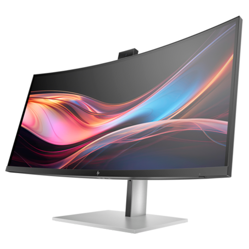 HP Series 7 Pro 34" 2K UWQHD 120Hz Webcam USB-C IPS Curved Conferencing Monitor