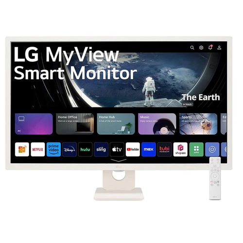 LG MyView 32SR50F-W 32" Full HD All-in-One IPS Smart Monitor