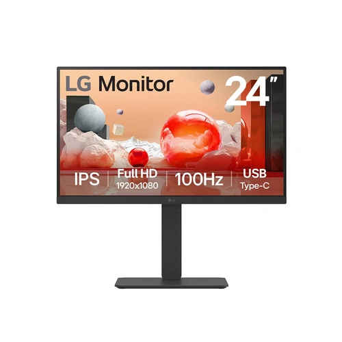 LG 24BA750-B 24" Full HD 100Hz USB-C LAN IPS Monitor