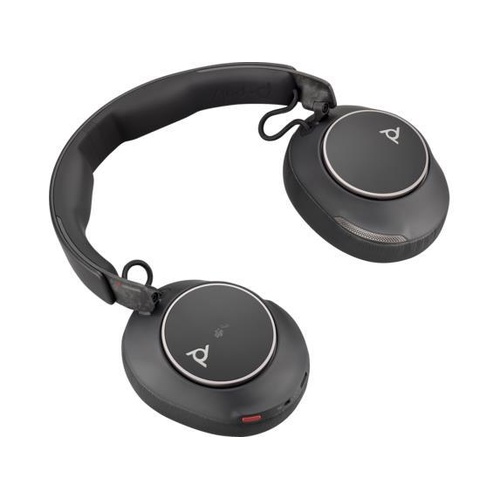 HP 8H2G3AA Poly Voyager Surround 80 UC Microsoft Teams Certified USB-C Headset +USB-C/A Adapter