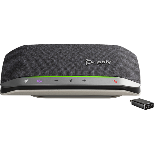 HP 7Y215AA  Poly Sync 20+M Speakerphone +USB-A to USB-C Cable +BT700 dongle +Pouch