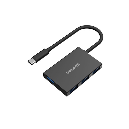 Aluminium 4-Port USB3.1 Hub (USB-C to USB3.1) - 10Gbps