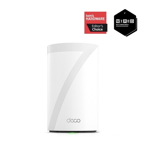 TP-Link Deco BE68 BE14000 Tri-Band Whole Home Mesh Wi-Fi 7 System