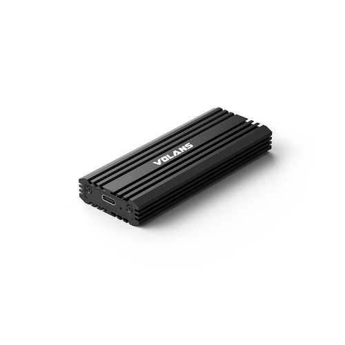 VOLANS VL-UCM2-G Aluminium NVMe PCIe M.2 SSD to USB3.2 Gen2x2 Type C Enclosure 20Gbps