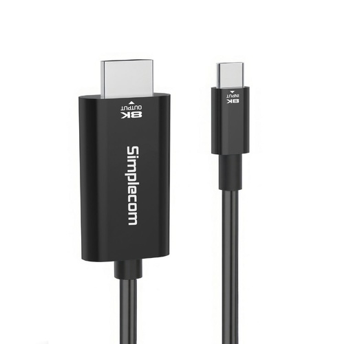 Simplecom DA324 USB-C to HDMI 2.1 Cable 2M HDCP 8K@60Hz
