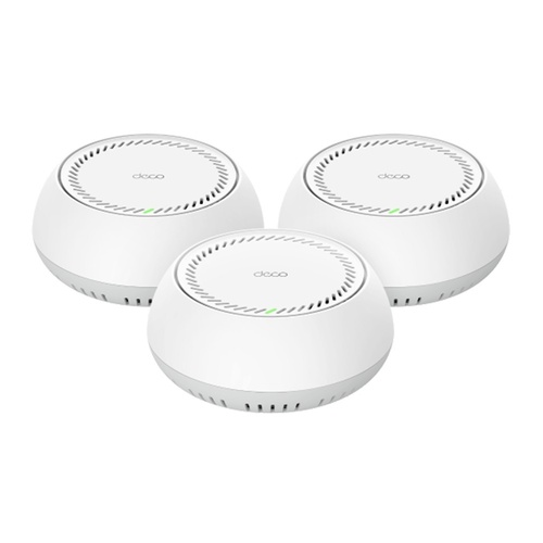 TP-Link Deco BE65-PoE(3-pack) BE11000 Whole Home Mesh Wi-Fi 7 System with PoE