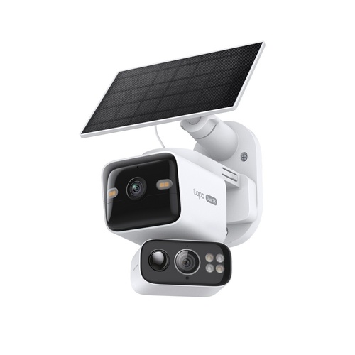 TP-Link TC93D KIT Solar-Powered Dual-Lens Pan/Tilt Security Camera Kit