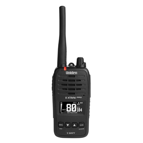 5 Watt Waterproof Smart UHF Handheld Radio with Large OLED Display, Location Sharing with Instant Replay Function