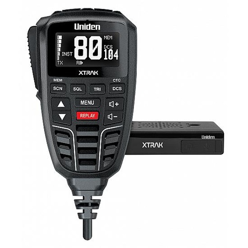 Smart UHF Radio with Large OLED Display Speaker Microphone