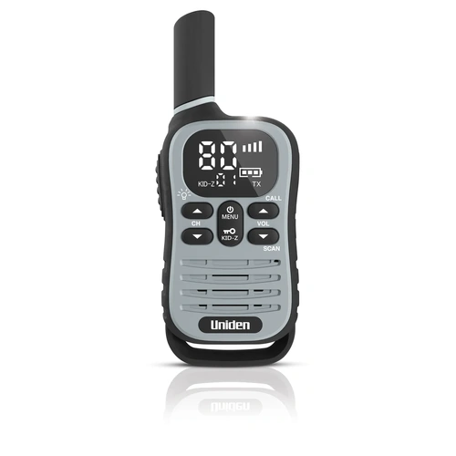 Kid-Zone Plus (block out unwanted conversations) with Voice Scramble FeatureQuint PackInbuilt LED LightUSB-C Charging*80 channelsRange: 3+kmOper