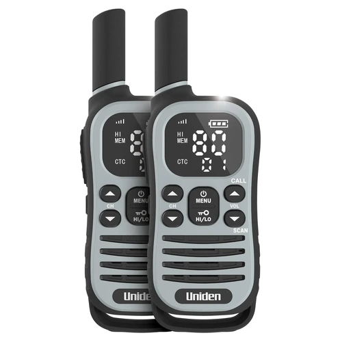 UHF Handheld ? 2-way Radio Twin Pack2 Watt Output PowerRange: 13+ kmOperating Time ? 20+ hrsInBuilt LED LightAdventure DesignUSB-C Charging with