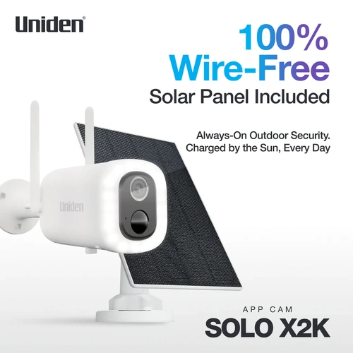 SPS-X Solar Panel For The App Cam Solo X2K Range Weatherproof360 Degree Mount