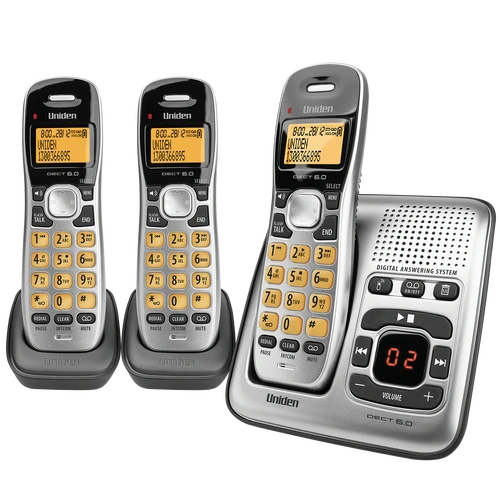 DECT1735+2 DECT Digital Phone System With Power Failure Backup + 2 additional handsets