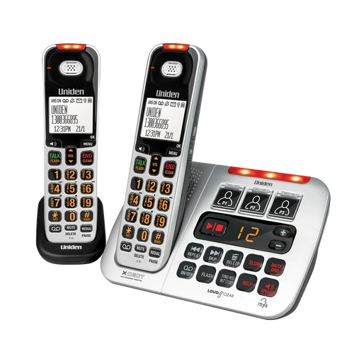 SSE45+1 Sight & Sound Enhanced Cordless Digital Phone System + 1 additional handset