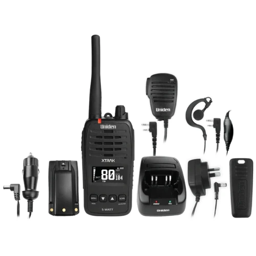 XTRAK50-O 5 Watt Waterproof Smart UHF Handheld Radio with Large OLED Display with Instant Replay Function
